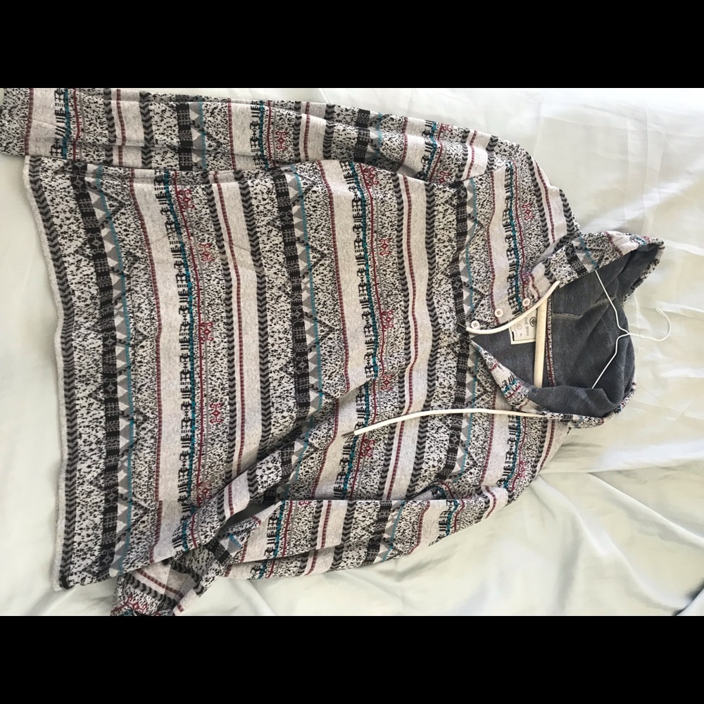 Multi color very light hoodie
